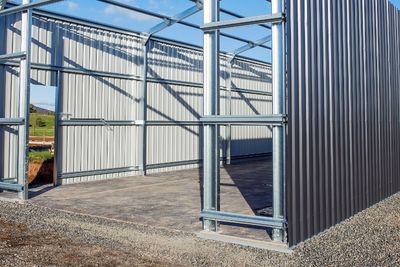 Logan concrete shed slabs