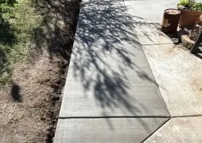 Pathway concrete installation Yarrabilba